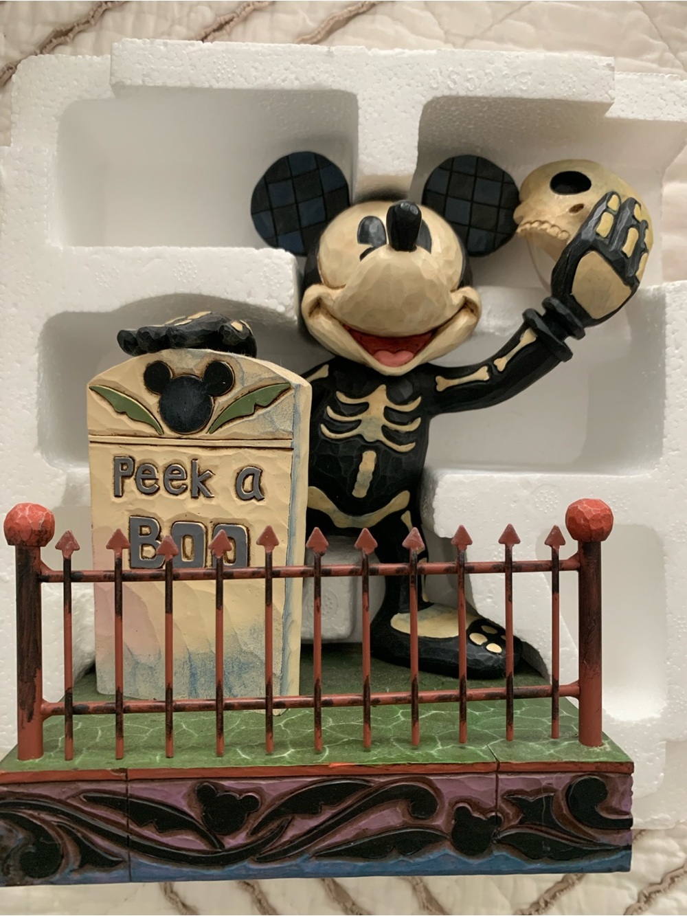 Jim Shore Peek-a-Boo Mickey
